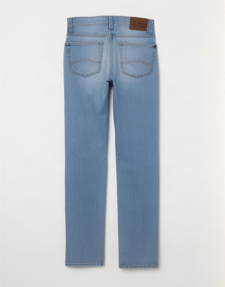Mustang Ανδρικό Tramper Straight Jeans W33 L34 Μπλε βαμβακερό