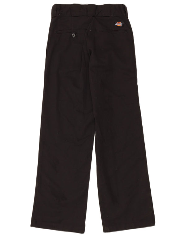 DICKIES Γυναικείο 874 Γνήσιο ίσιο παντελόνι Chino W24 L28 Μαύρο