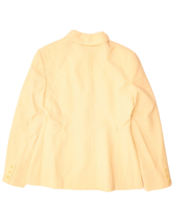 Karen Millen Γυναικείο σακάκι 3 κουμπιών UK 14 Medium Beige Νέο μαλλί