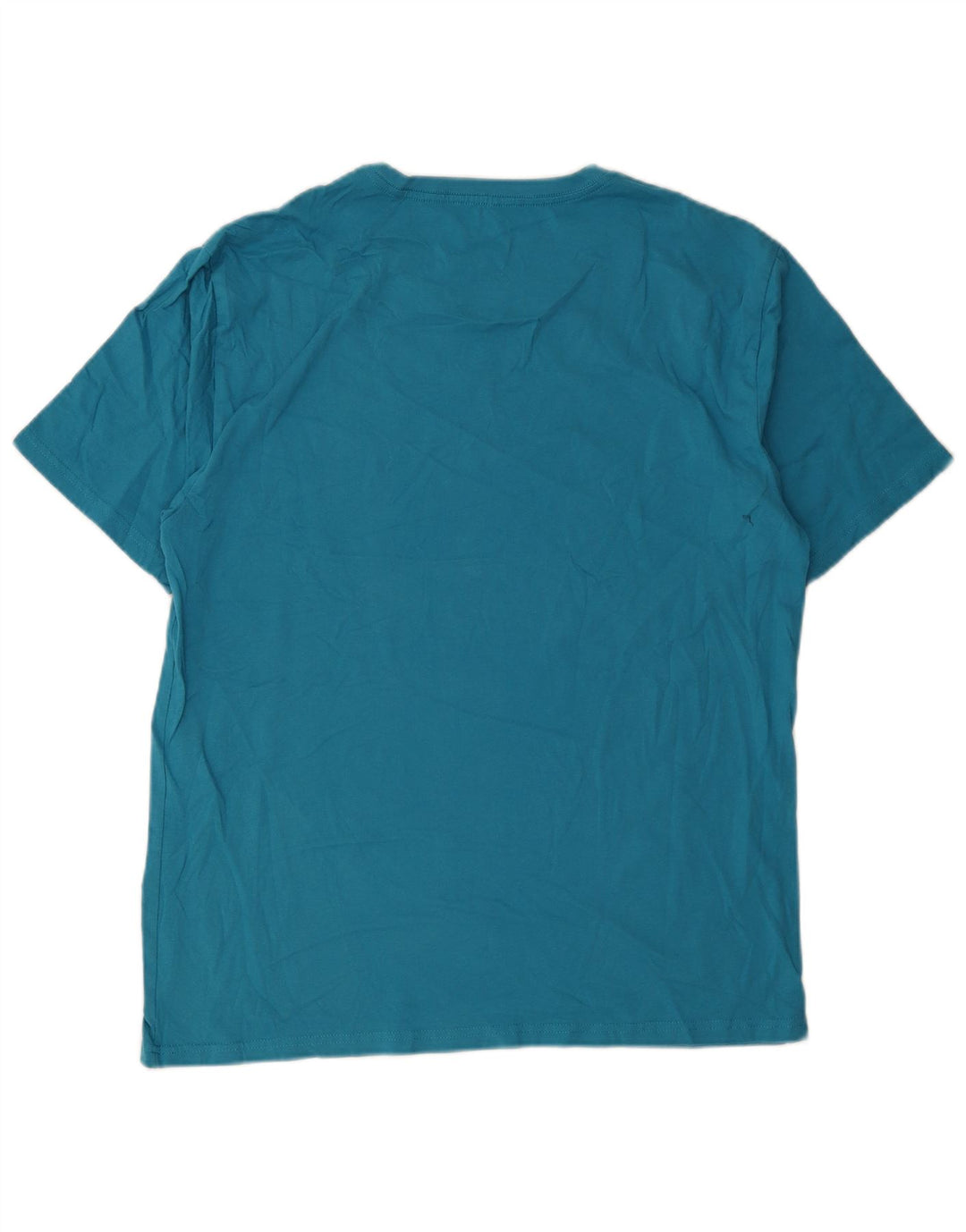 Ανδρικό γραφικό T-Shirt Hurley Top μεγάλο μπλε βαμβακερό