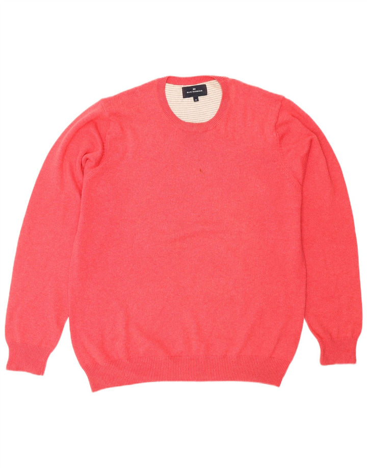 Ανδρικό πουλόβερ Marks & Spencer Blue Harbor Crew Neck Jumper Μεσαίο κόκκινο