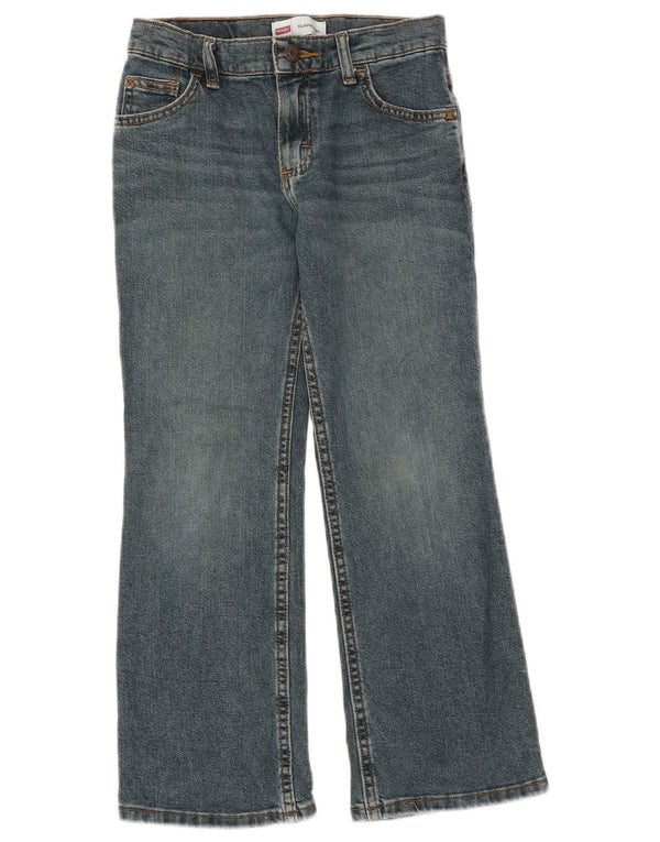 Wrangler Boys Classic Fit Bootcut Jeans 9-10 ετών W26 L24 Μπλε βαμβακερό