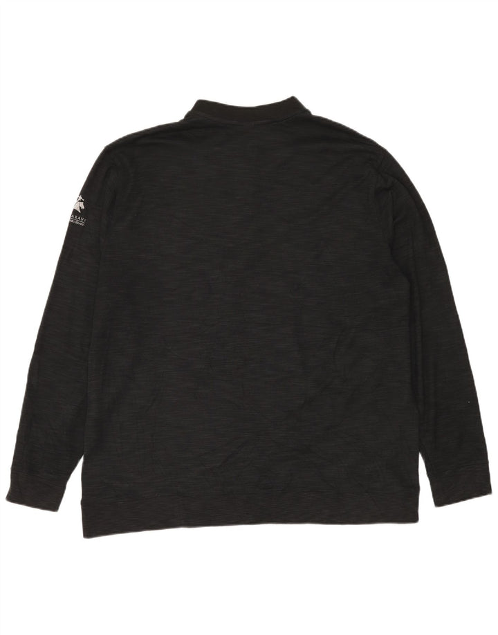 Ανδρική φόρμα πουλόβερ με φερμουάρ Nike Dri Fit Top 2XL Μαύρο Flecked