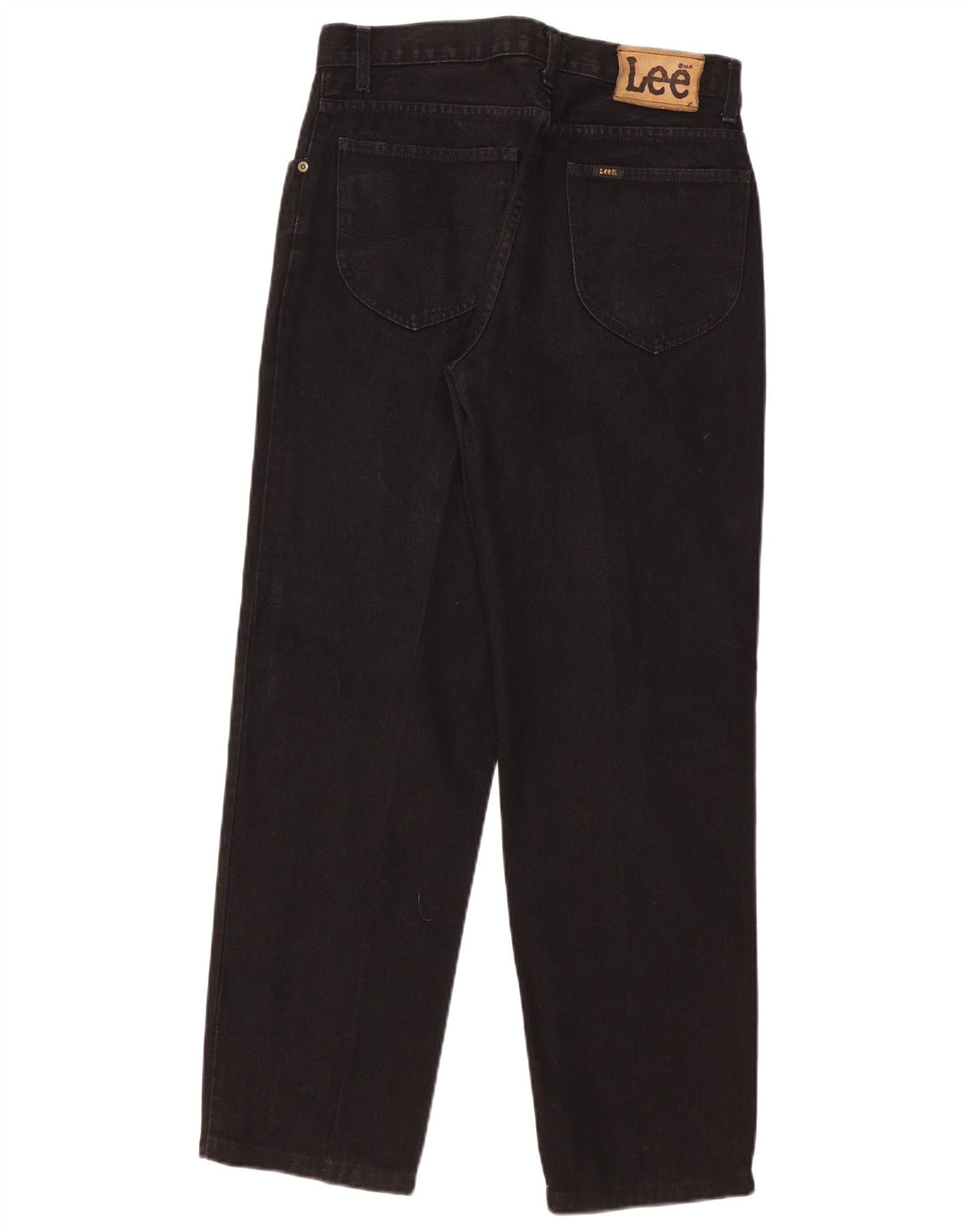 Lee Mens Kansas Straight Jeans W32 L30 Μαύρο βαμβακερό