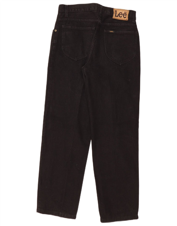 Lee Mens Kansas Straight Jeans W32 L30 Μαύρο βαμβακερό