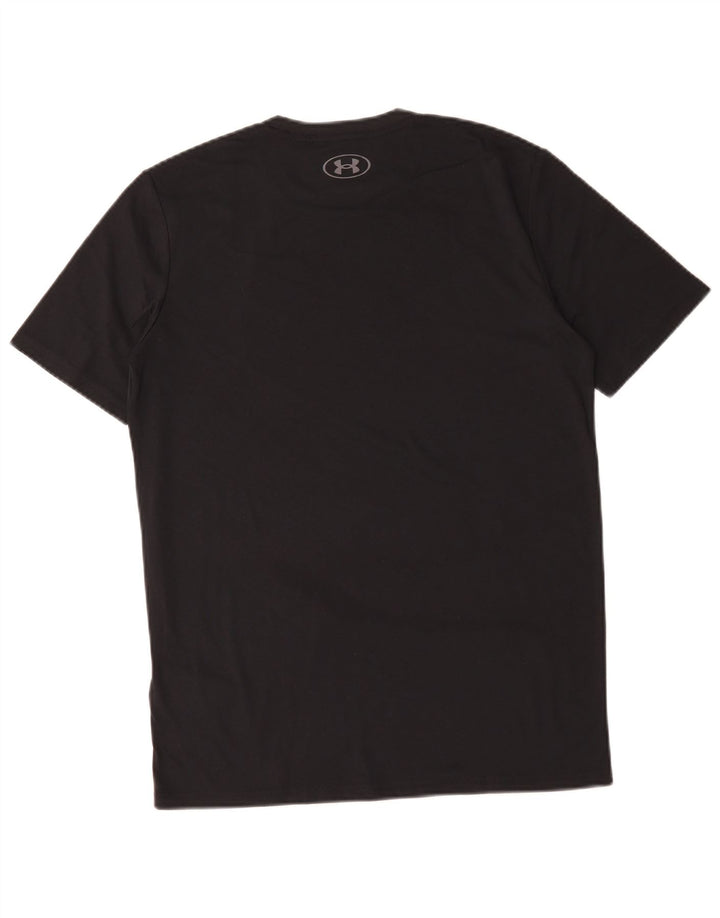 Under Armour Ανδρικό T-Shirt Top Μικρό μαύρο βαμβακερό