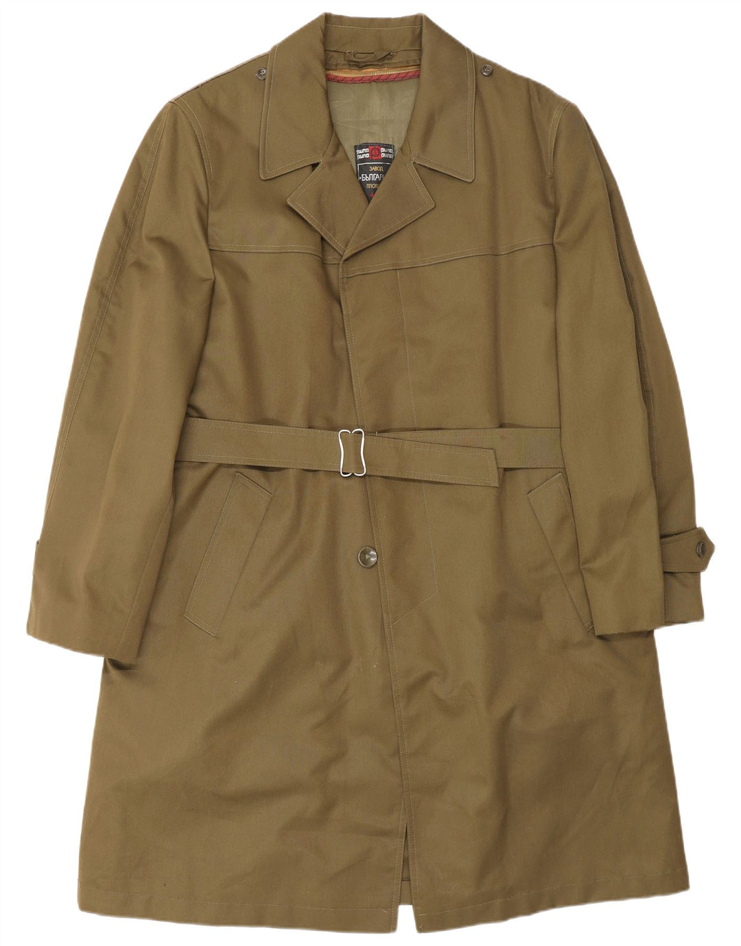 Vintage Ανδρική καμπαρντίνα UK 40 Large Khaki