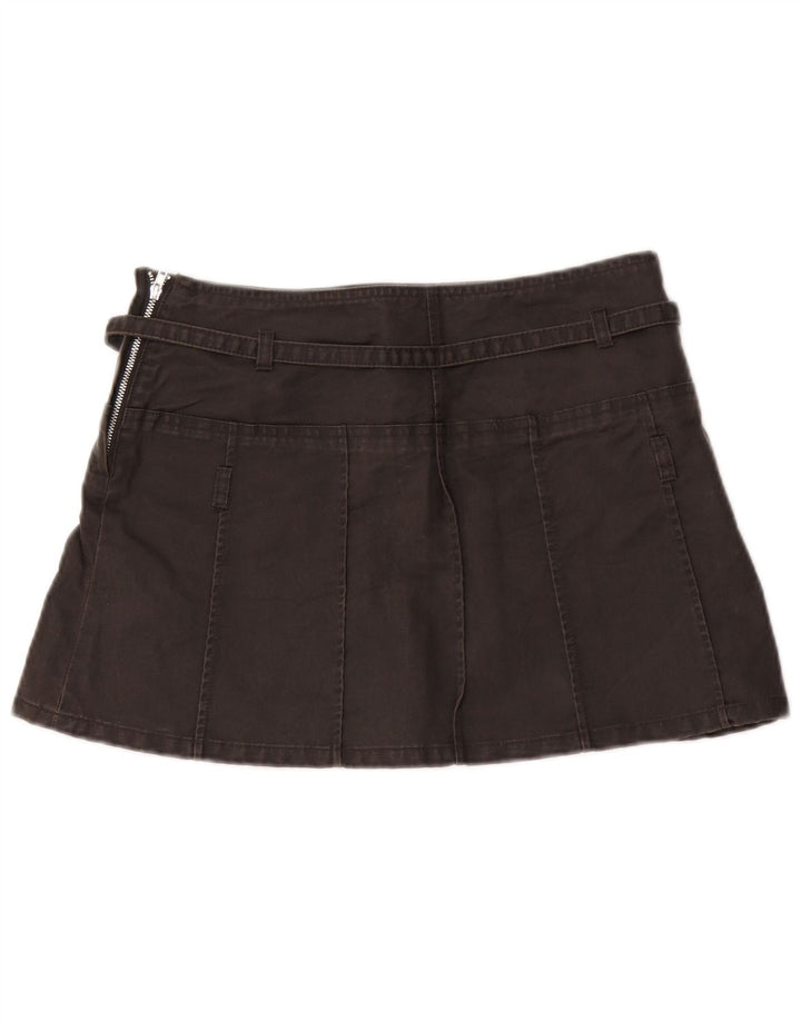 Zara Γυναικεία Μίνι Φούστα Μικρή W26 Μαύρη Πολυουρεθάνη