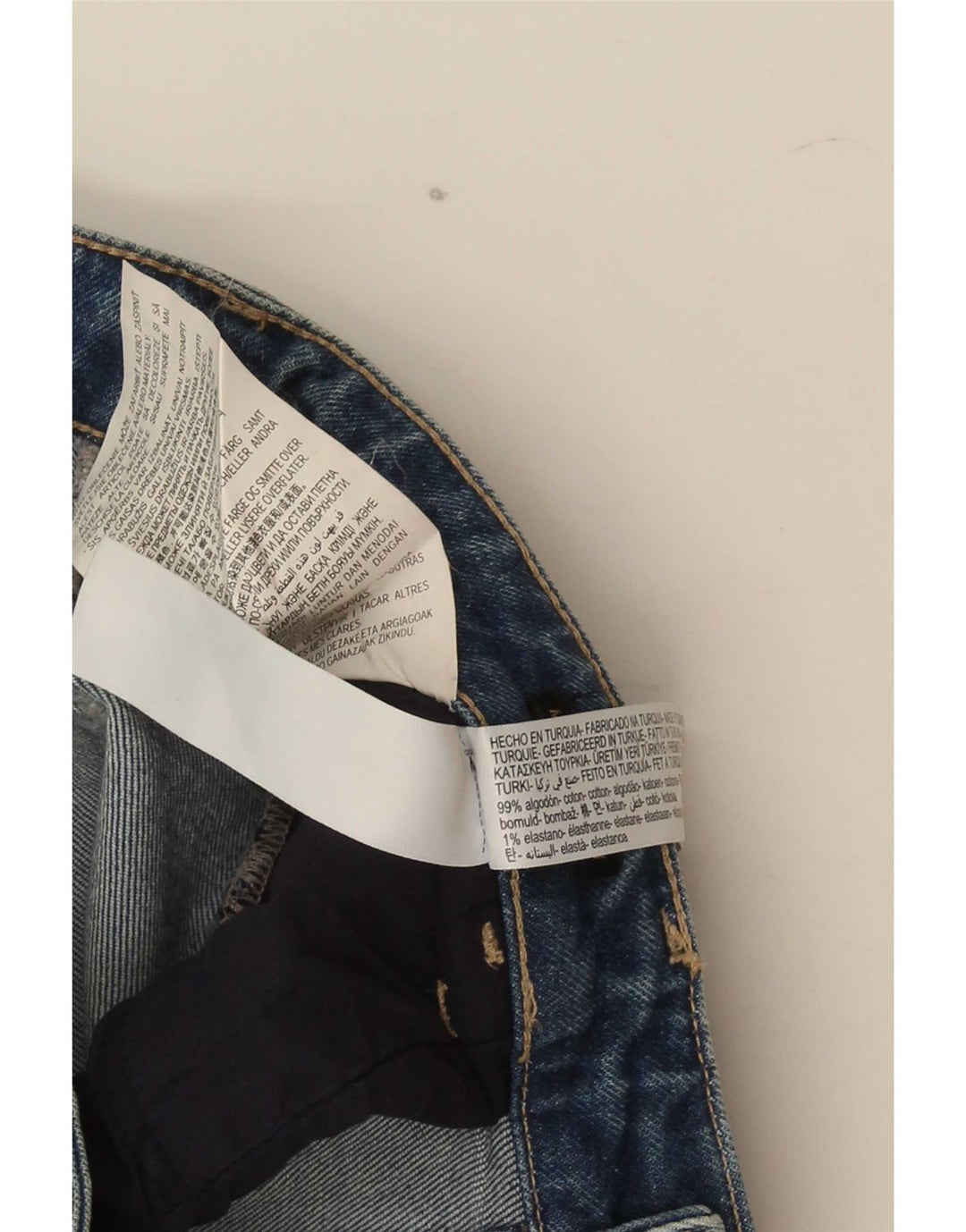Massimo Dutti Γυναικείο λεπτό τζιν EU 38 Small W28 L26 Μπλε βαμβακερό