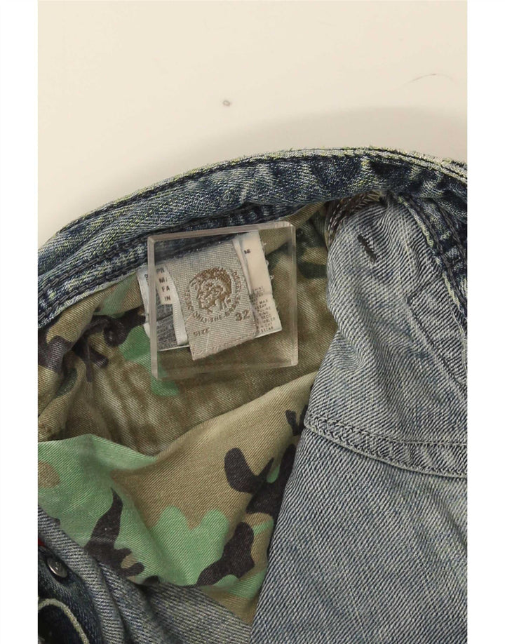 Ανδρικό Diesel Distressed Straight Jeans W32 L30 Blue Cotton