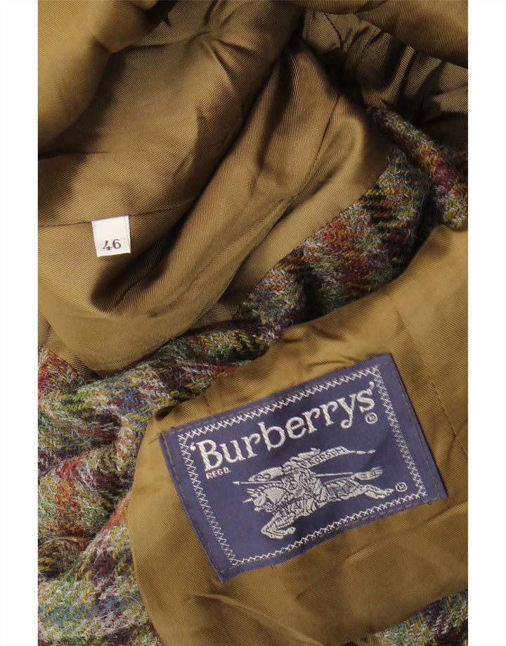 Burberrys Γυναικείο τζάκετ Blazer 3 κουμπιών IT 46 Large Khaki Check