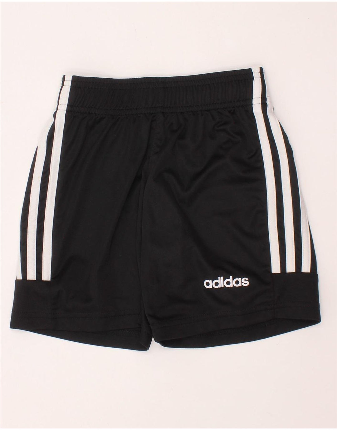 Αθλητικό σορτς ADIDAS Boys Climalite 7-8 ετών Μαύρο Πολυεστέρα