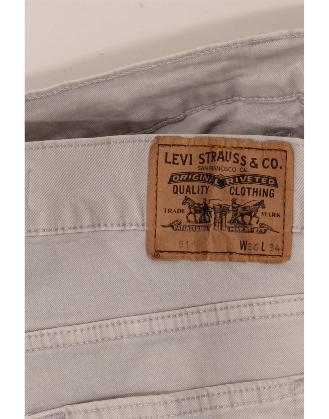 Levi's Mens 511 Slim Jeans W36 L24 Grey