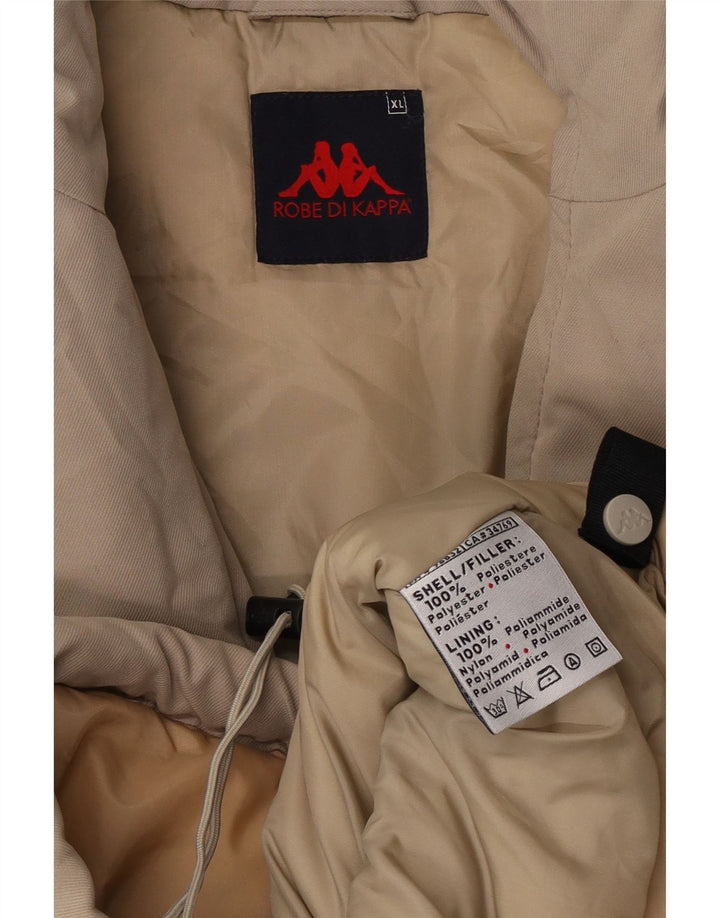 Kappa Ανδρικό μπουφάν με επένδυση UK 42 XL Beige Polyester