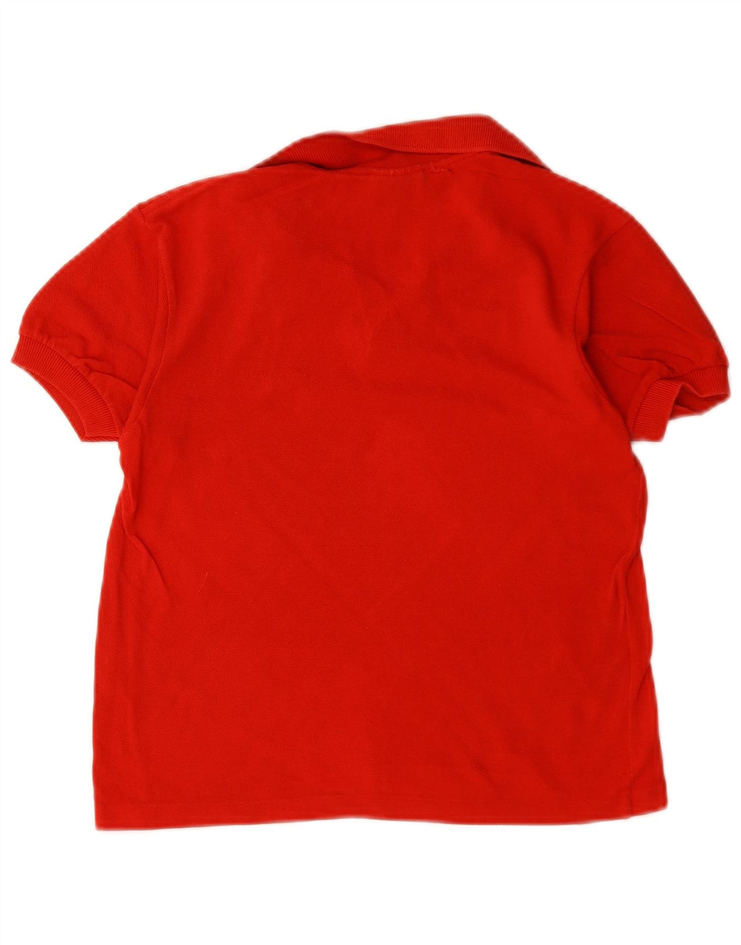 Lacoste Boys Polo πουκάμισο 9-10 ετών κόκκινο βαμβακερό