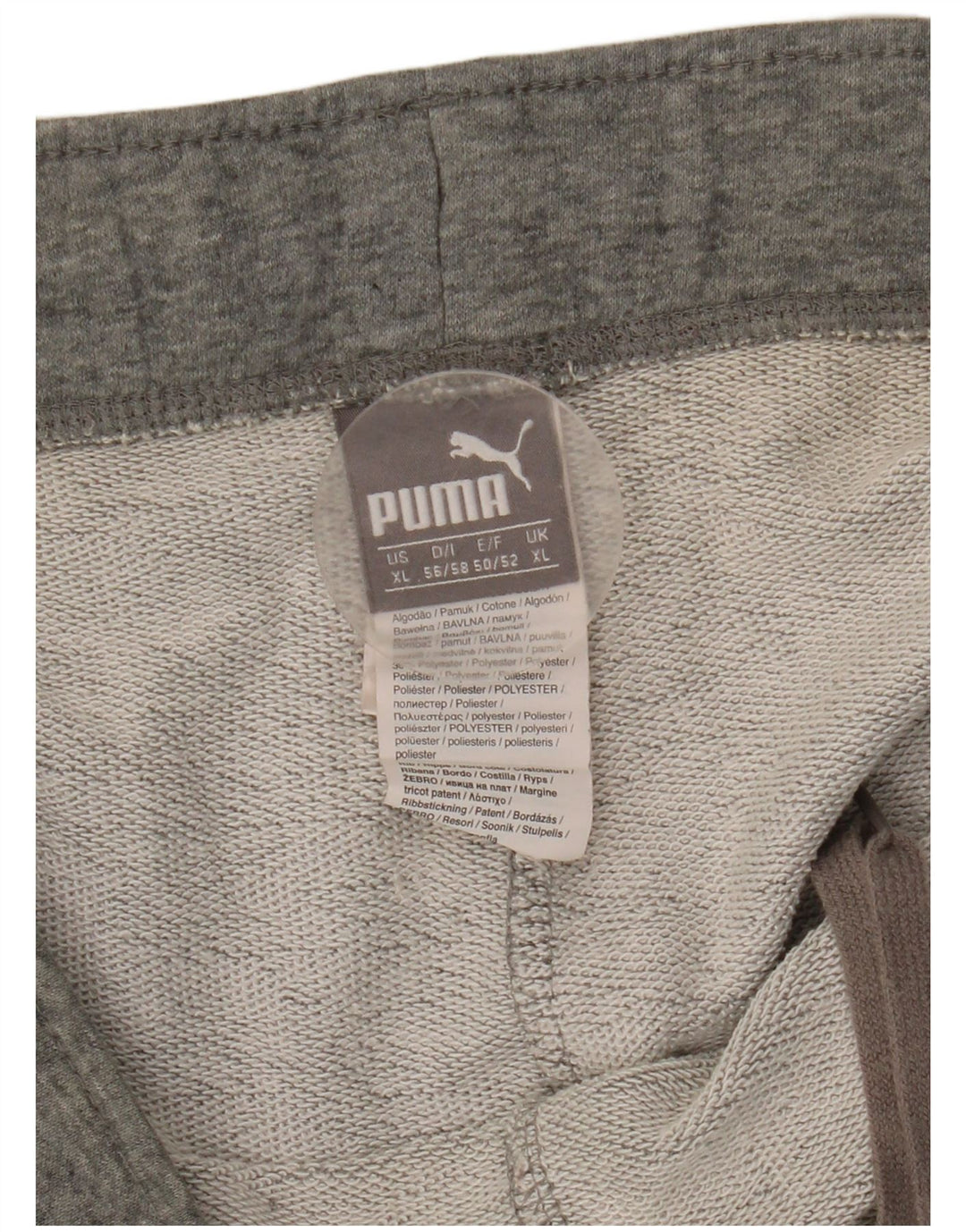 Ανδρικό αθλητικό σορτς Puma XL γκρι βαμβακερό