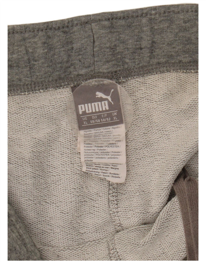 Ανδρικό αθλητικό σορτς Puma XL γκρι βαμβακερό
