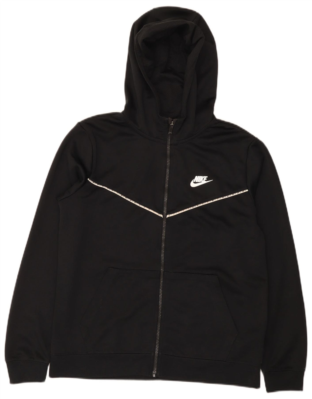 Πουλόβερ Nike Boys Zip Hoodie 13-14 Years XL Μαύρο πολυεστέρα