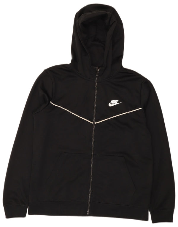 Πουλόβερ Nike Boys Zip Hoodie 13-14 Years XL Μαύρο πολυεστέρα