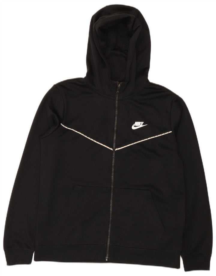 Πουλόβερ Nike Boys Zip Hoodie 13-14 Years XL Μαύρο πολυεστέρα