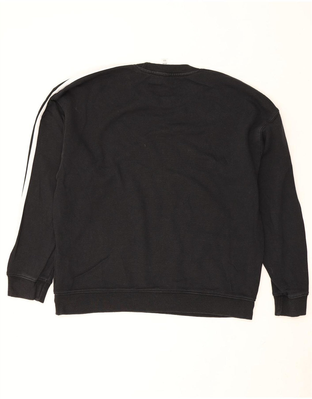 Adidas Γυναικεία φούτερ υπερμεγέθη Jumper UK 12/14 Μεσαίο μαύρο βαμβακερό