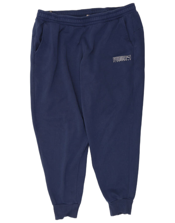 Ανδρική φόρμα Puma Παντελόνι Joggers 3XL Navy Blue Cotton