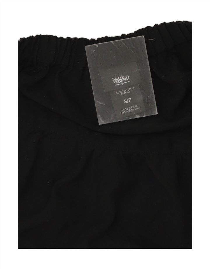 MOSSIMO Womens Mini Skirt Small W32 Black Polyester Vintage Mossimo and Second-Hand Mossimo from Messina Hembry 