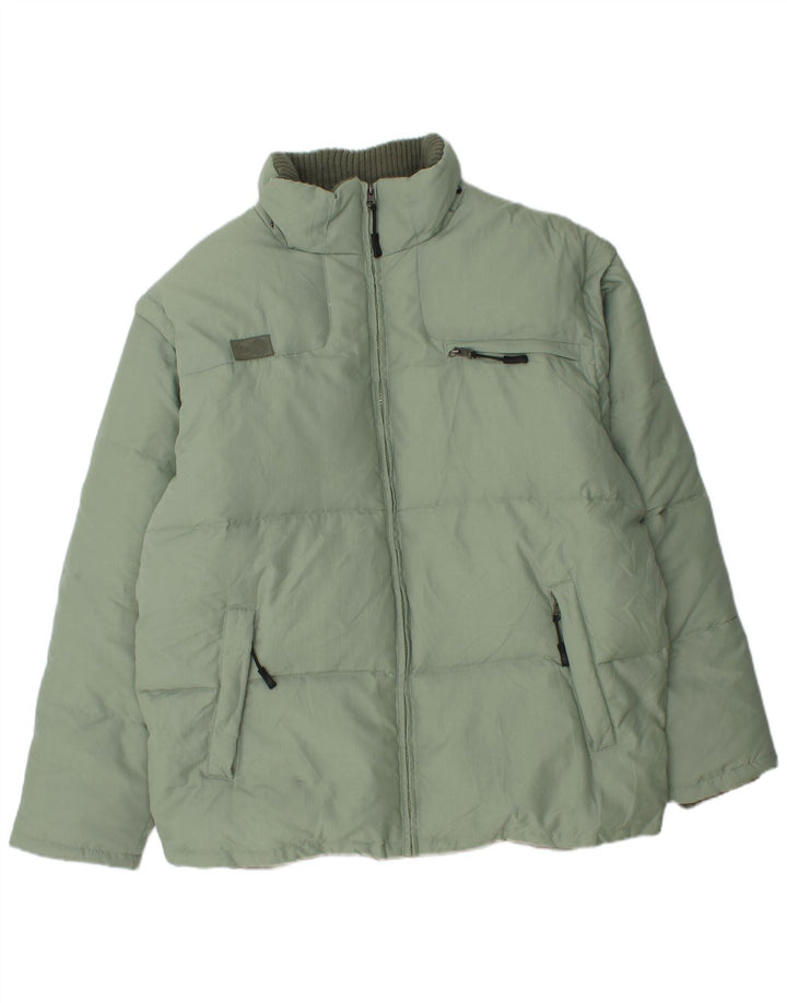 Fila Ανδρικό μπουφάν UK 40 Large Green Polyamide