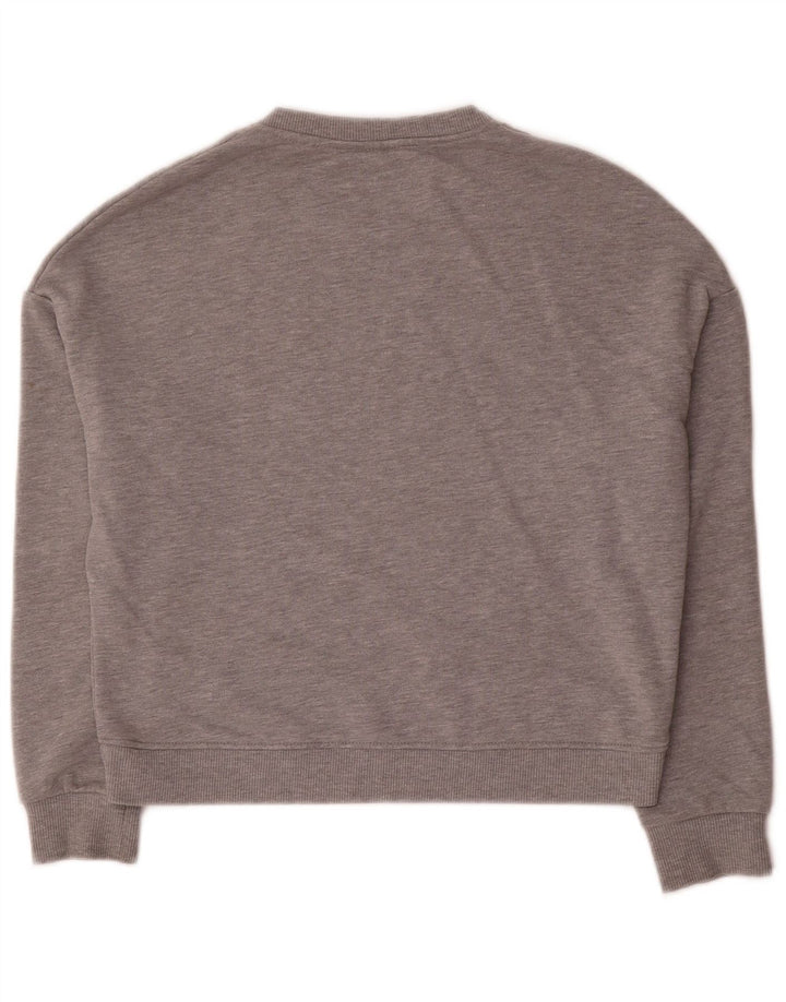 Γυναικεία γραφική μπλούζα Pyrex Oversized Crop Jumper UK 10 Small Grey