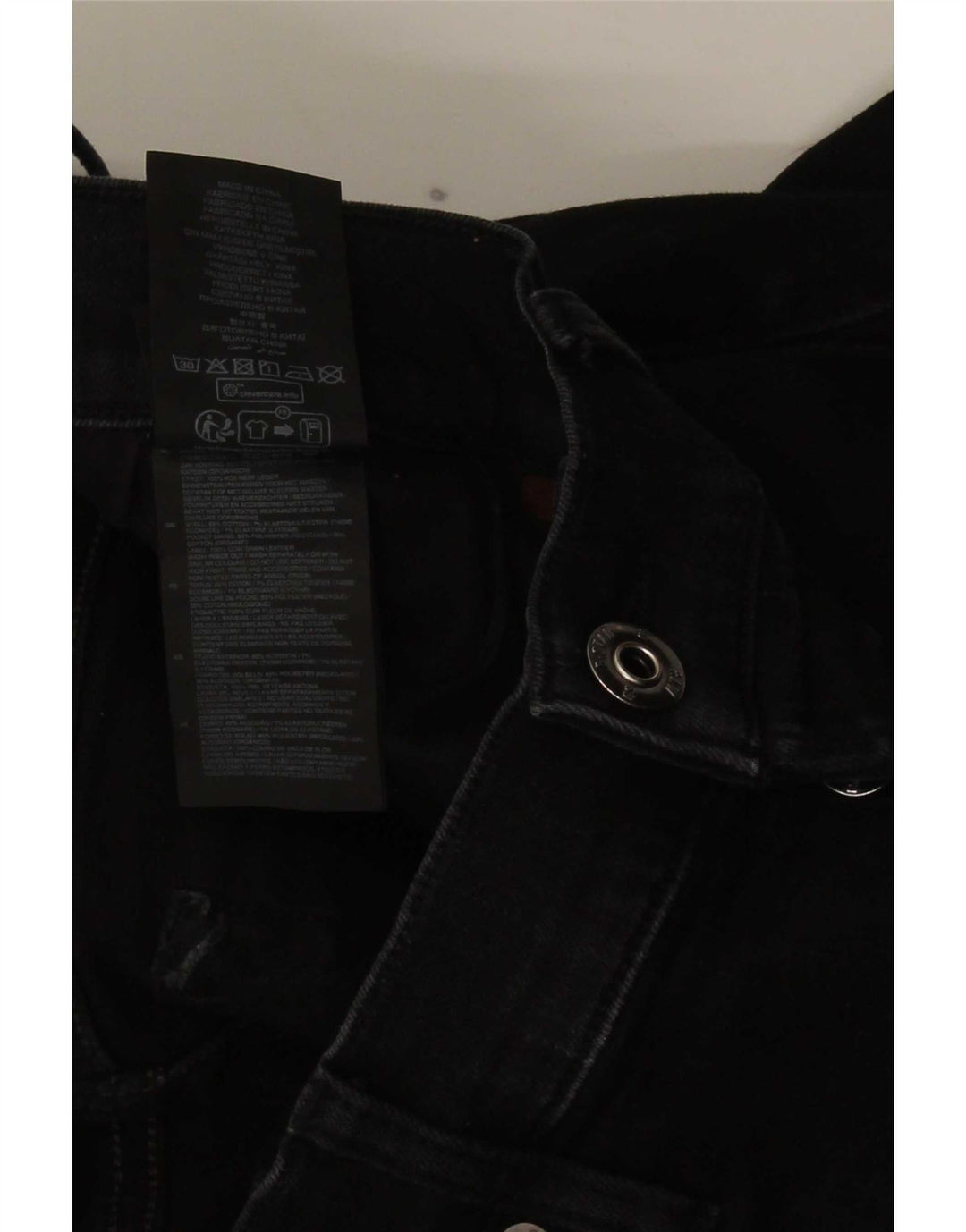 G-Star Ανδρικό 3301 Slim Jeans W32 L32 Μαύρο βαμβακερό