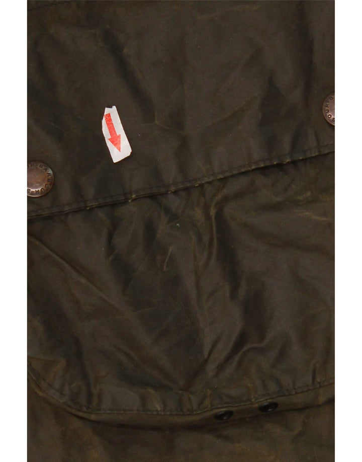 Μπουφάν Barbour Mens Gamefair Waxed Cotton Jacket Size 38 Small Khaki