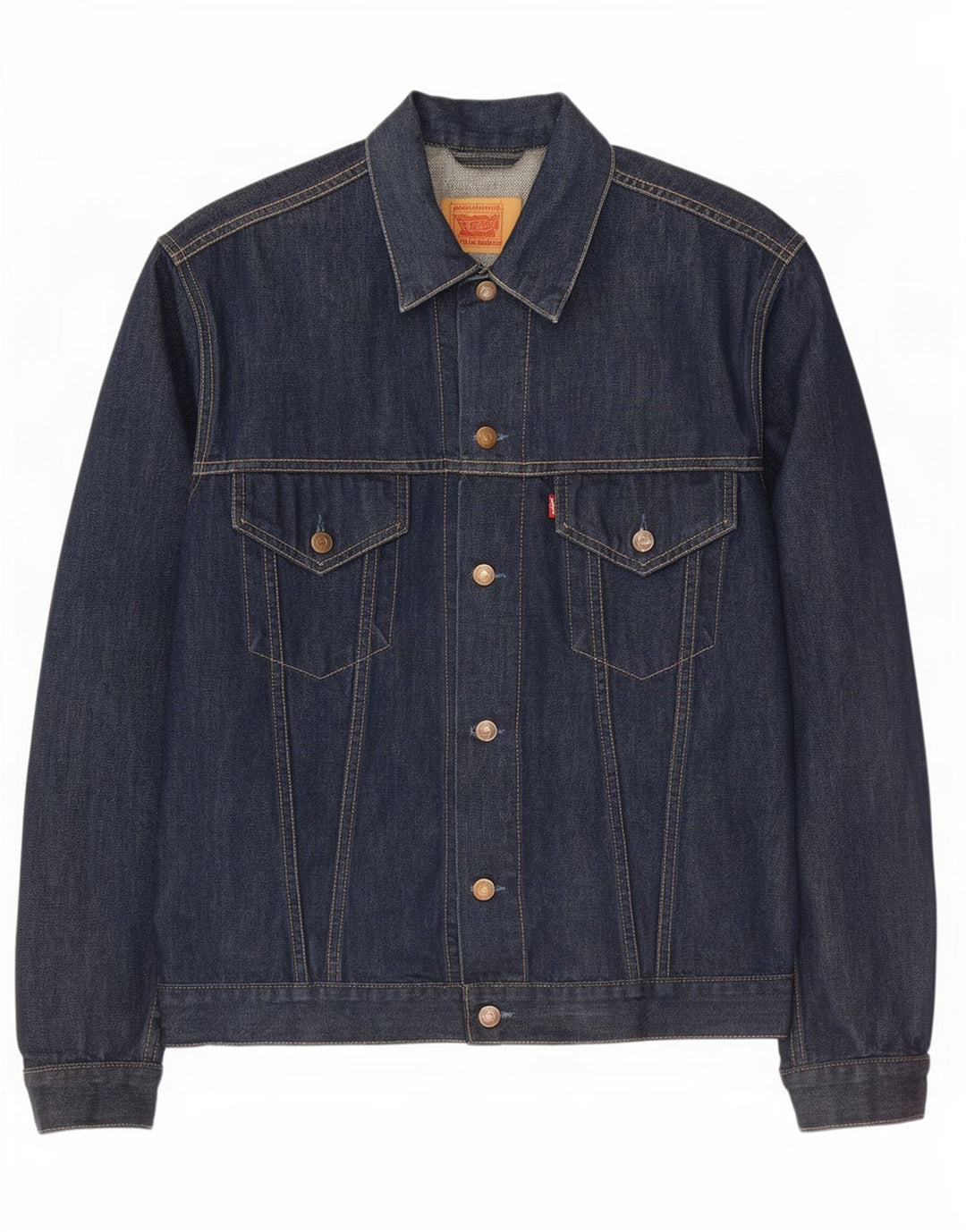 Ανδρικό τζιν μπουφάν Levi's UK 44 2XL Navy Blue Cotton