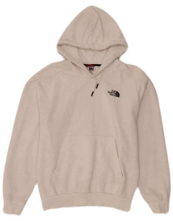 The North Face Γυναικείο Γραφικό Hoodie Jumper UK 14 Μεσαίο λευκό βαμβακερό