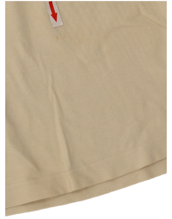 Fred Perry Ανδρικό πουκάμισο Polo Μικρό μπεζ βαμβακερό