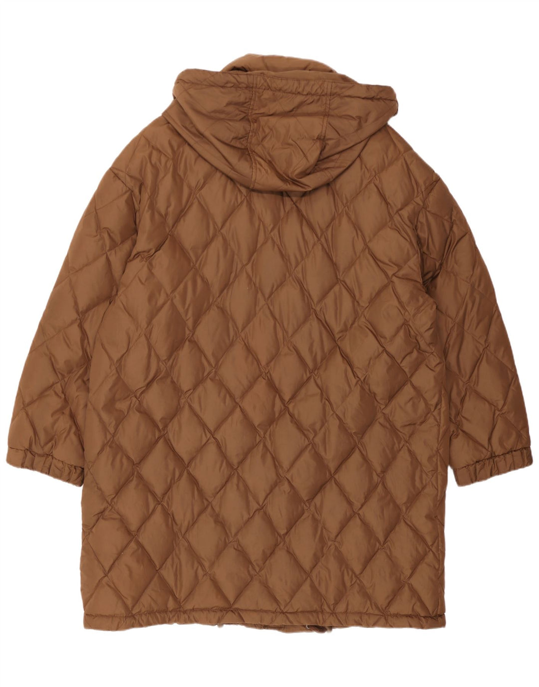 Γυναικείο Καπιτονέ Παλτό Fila με Κουκούλα IT 48 XL Καφέ Πολυαμίδιο