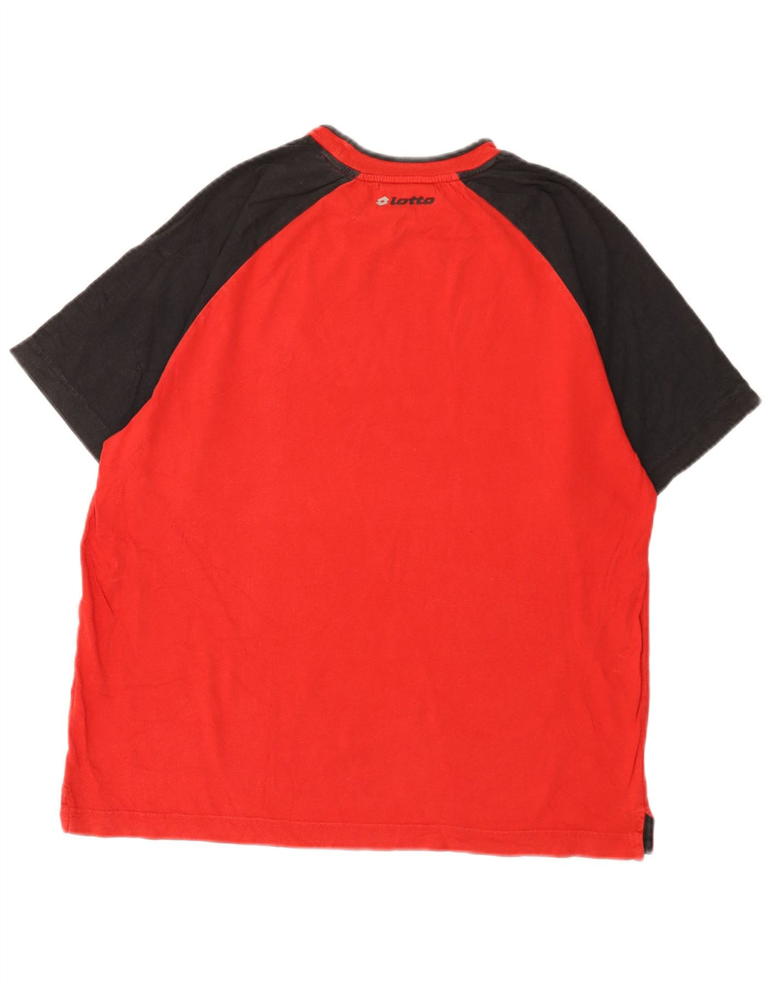 Ανδρικό μπλουζάκι Lotto Top Medium Red Colourblock