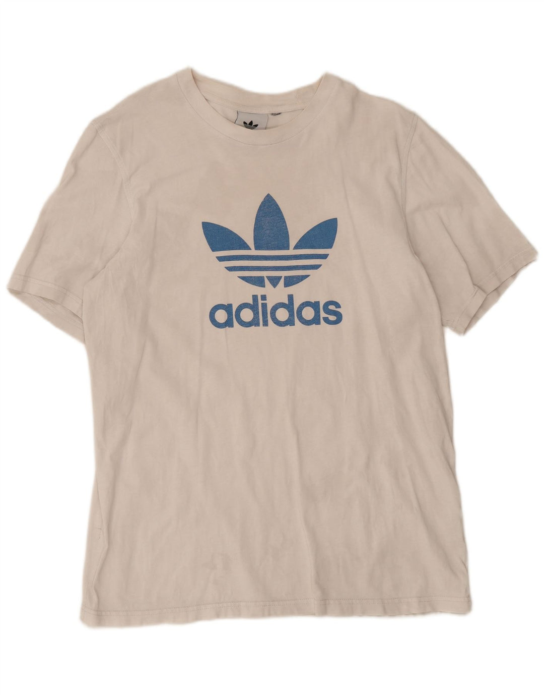 Ανδρικό γραφικό T-Shirt Adidas Top Medium White
