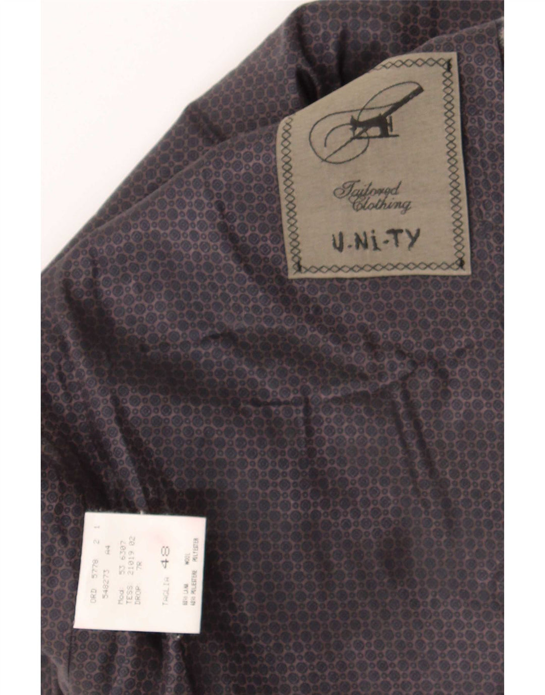 Vintage Ανδρικό Γιλέκο IT 48 Μεσαίο Γκρι Μαλλί Gingham