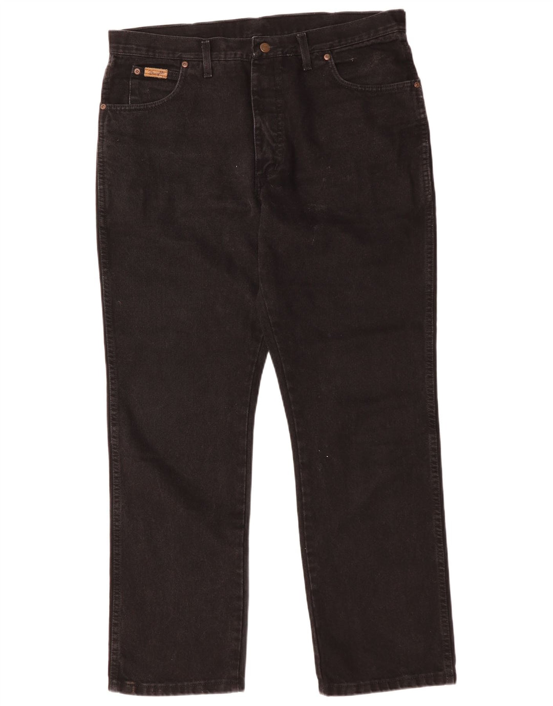 Ανδρικό τζιν Wrangler ίσιο W28 L32 Μαύρο