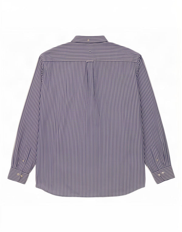 Ανδρικό πουκάμισο Gant Μέγεθος 49/50 19 3/4 4XL Μπλε ρίγα βαμβακερό