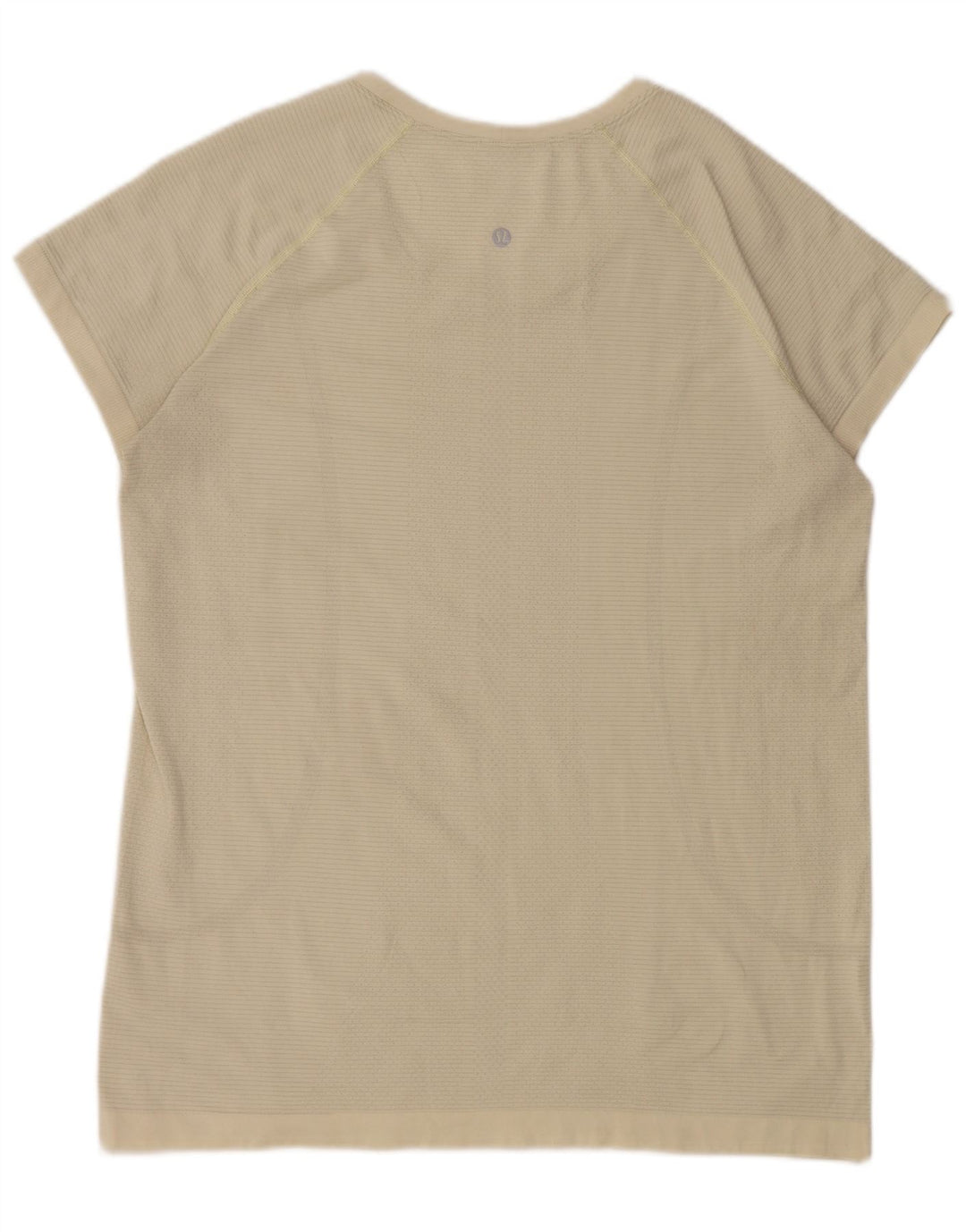 Lululemon Γυναικείο T-Shirt Top UK 16 Large Beige