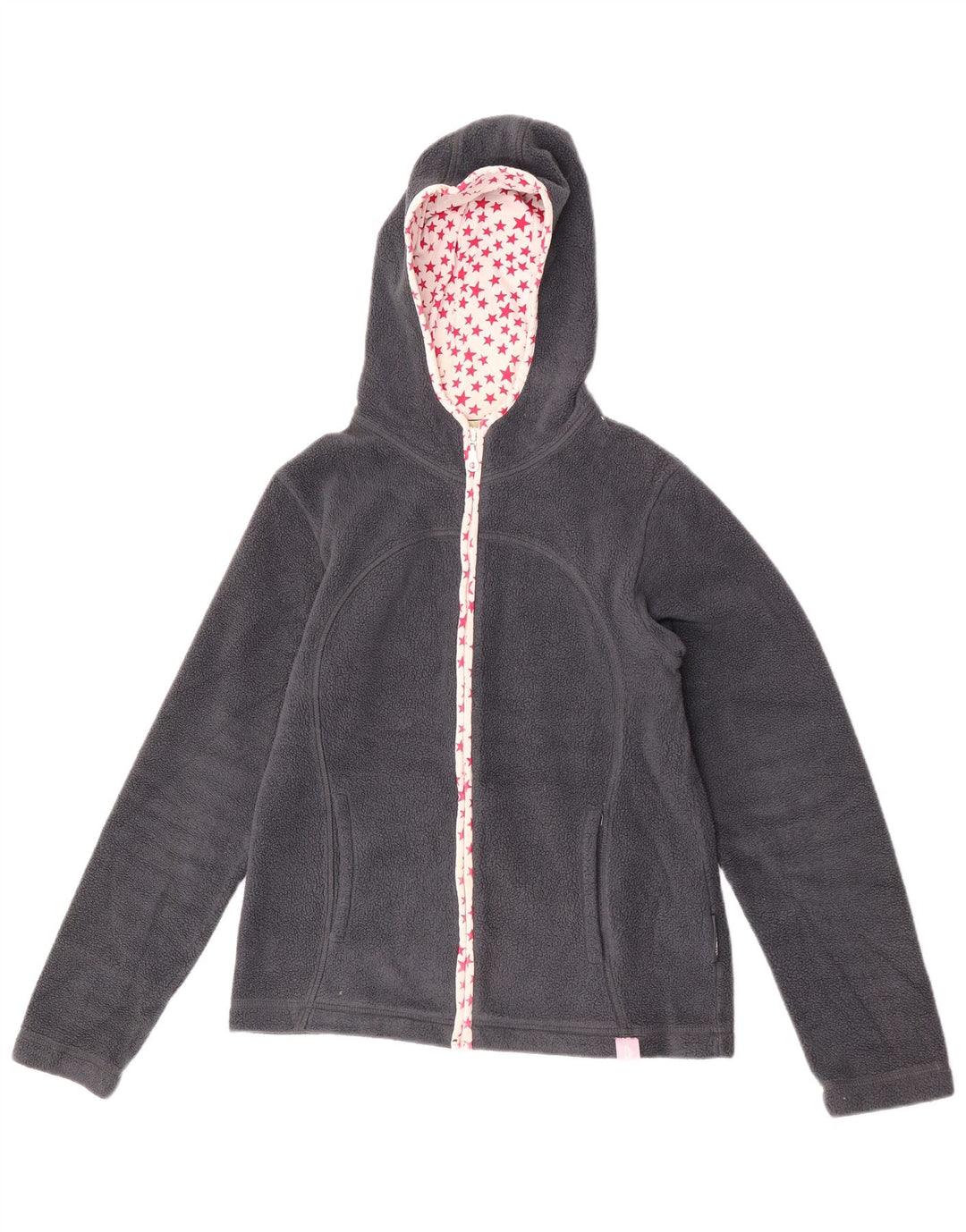 Quiksilver Γυναικείο Roxy Hooded Fleece Jacket US 4 Small Navy Blue Polyester