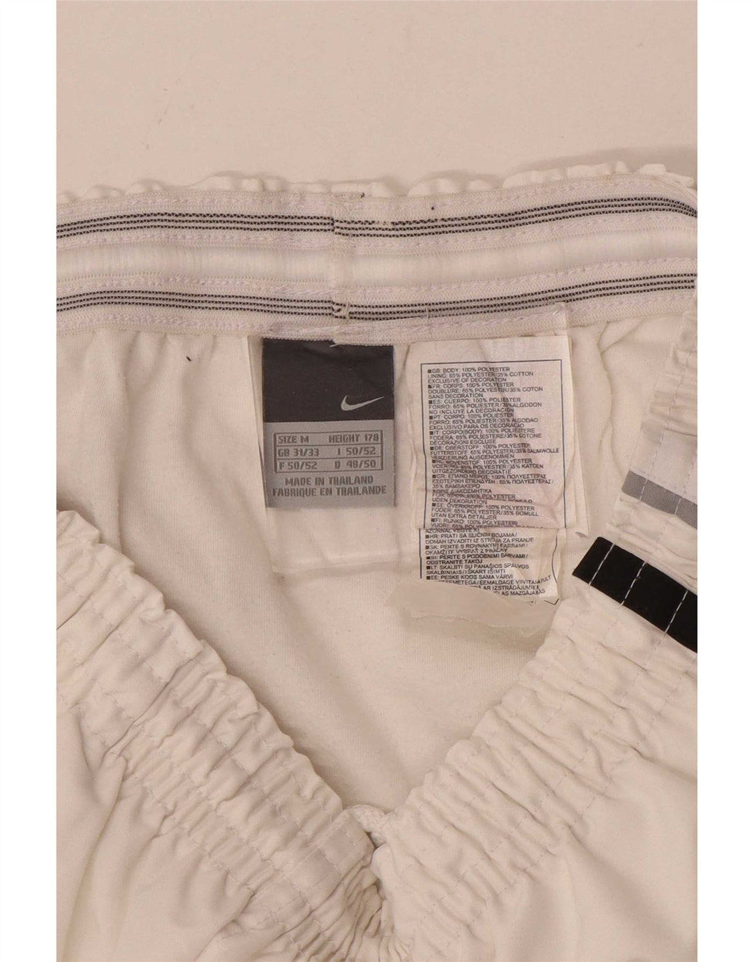 Ανδρικό αθλητικό σορτς Nike UK 31/33 Μεσαίο λευκό πολυεστέρα