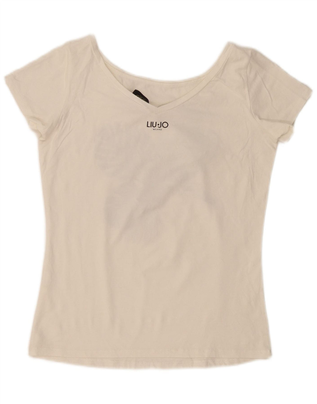 Γυναικείο γραφικό μπλουζάκι Liu Jo τοπ UK 14 Medium White
