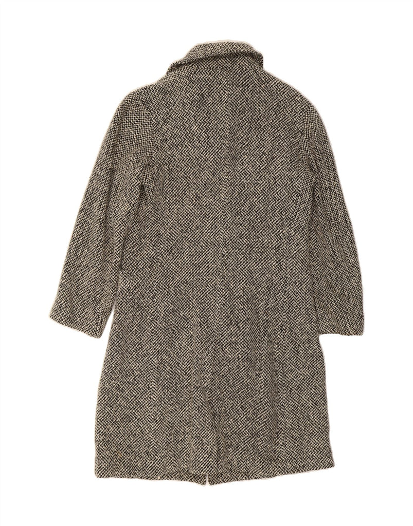 C.P. COMPANY Womens Overcoat IT 42 Medium Grey Flecked Vintage C.P. Company and Second-Hand C.P. Company from Messina Hembry 