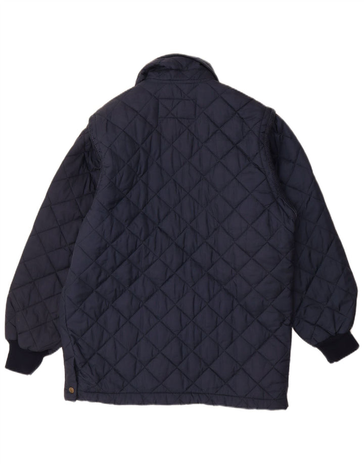 EUROPEAN PROJECT Ανδρικό καπιτονέ μπουφάν UK 34 XS Navy Blue