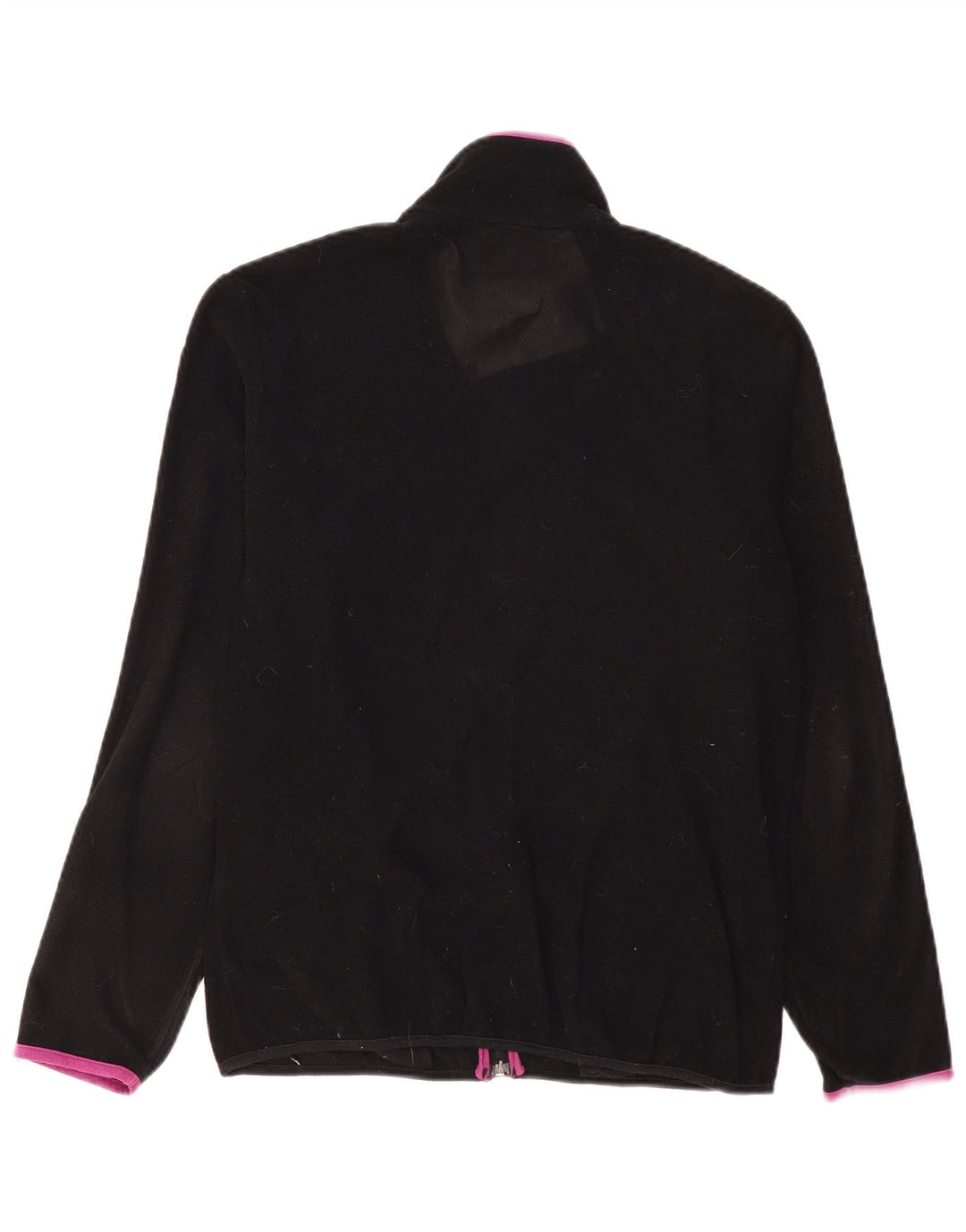 Kappa Γυναικείο Fleece Jacket UK 20 2XL Μαύρο Πολυεστέρας