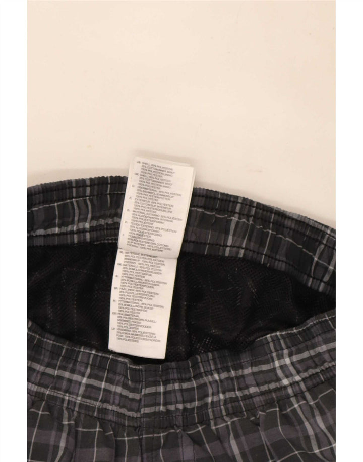 Ανδρικό αθλητικό σορτς Adidas XS Grey Check Polyester