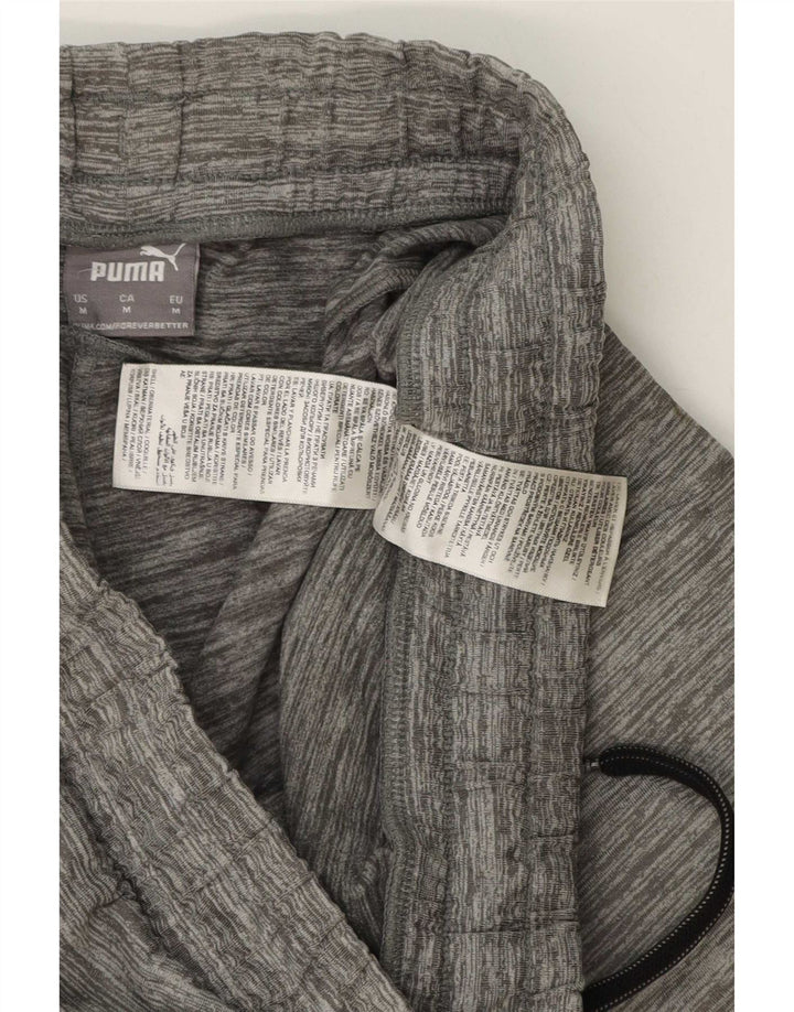 Γυναικεία αθλητική φόρμα Puma Παντελόνι UK 12 Medium Grey Flecked Polyester