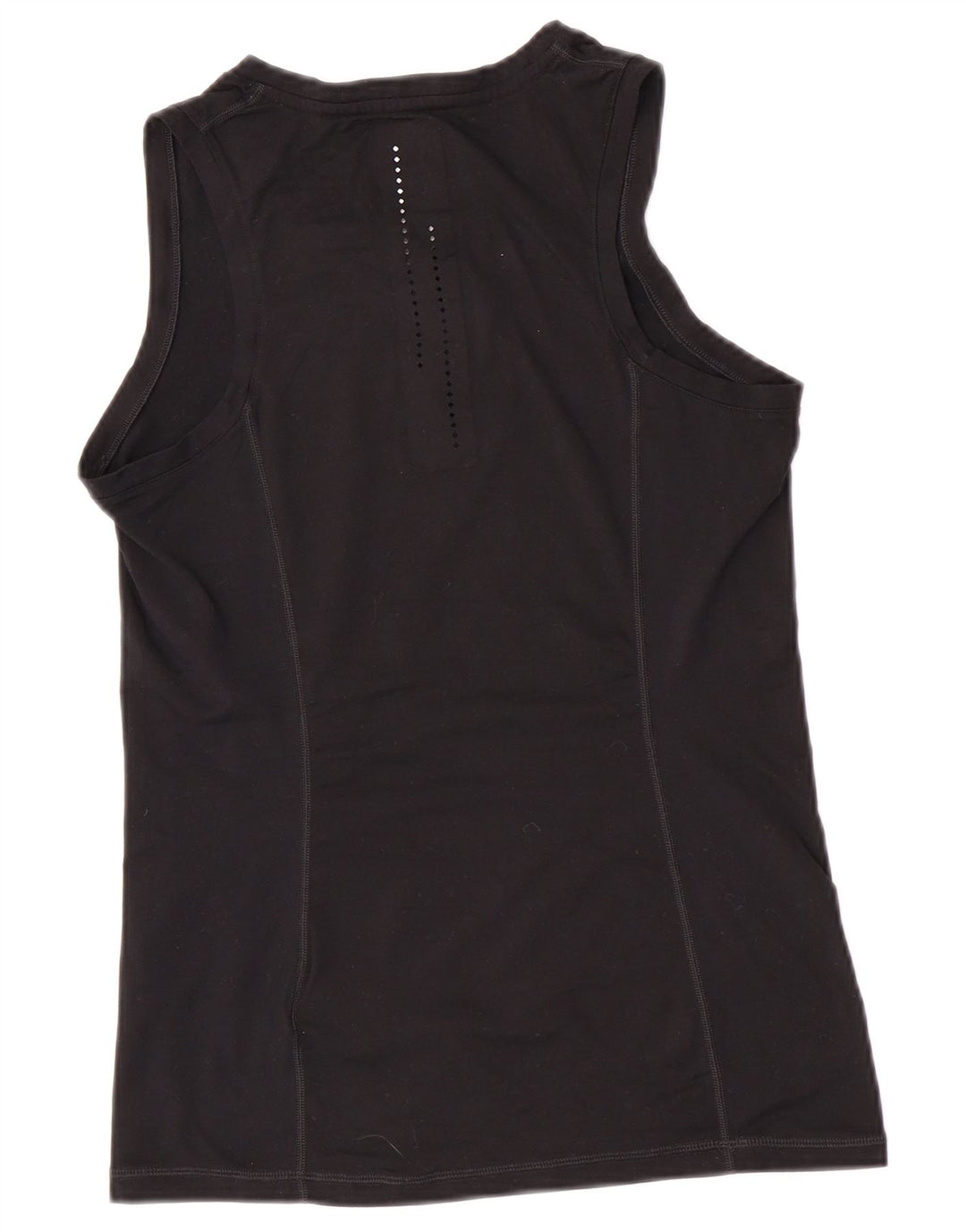 Γυναικείο γιλέκο γραφικών Nike Dri Fit Top UK 12 Μεσαίο μαύρο πολυεστέρα